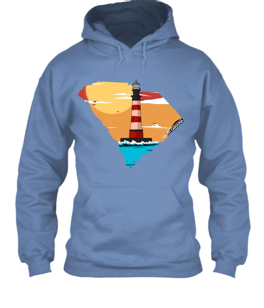 Morris Island Lighthouse Hoodie