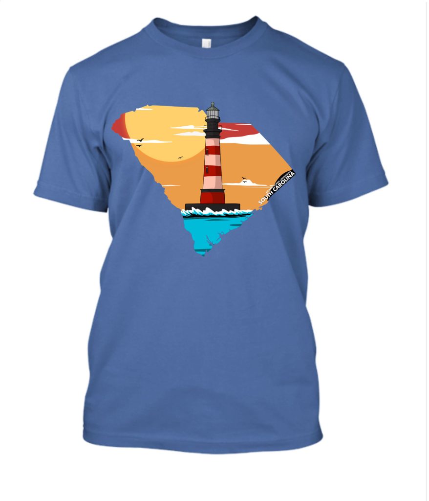 Morris Island Lighthouse Comfortwash Tee